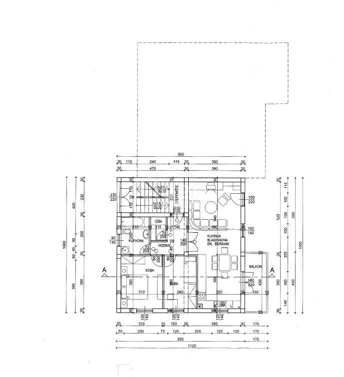 Stanovanje Permani, 72m2