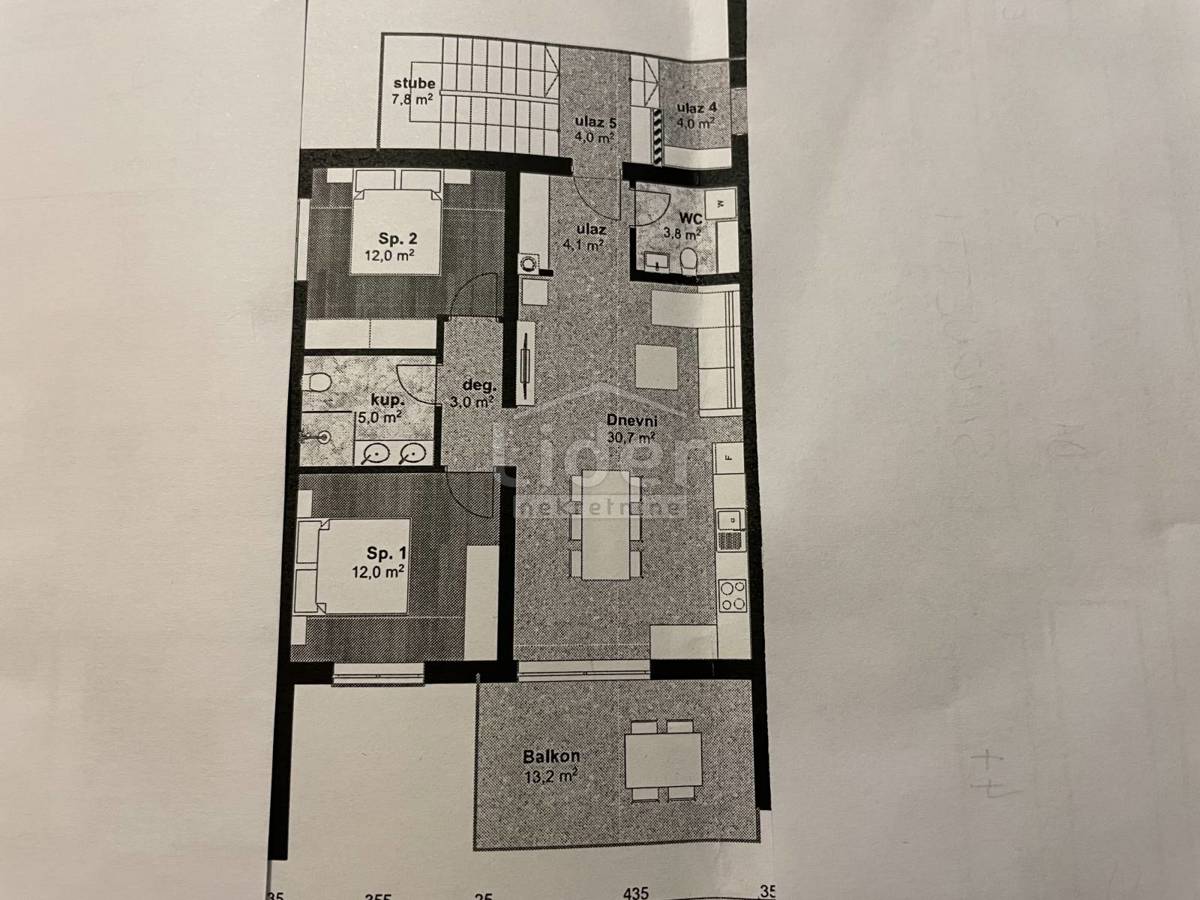 Apartma Mihatovići, 84m2