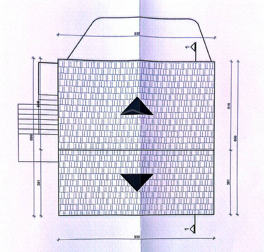 Hiša Gornji Karin, 130m2