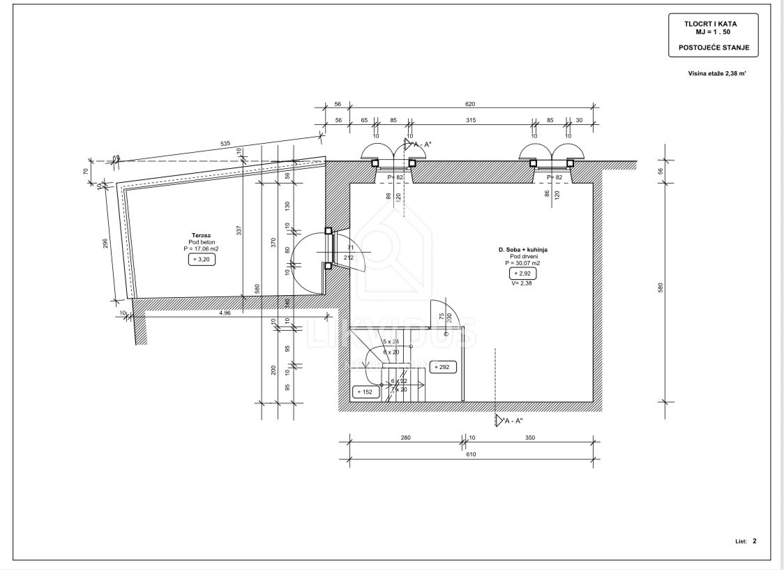 Hiša Vodnjan, 143,38m2
