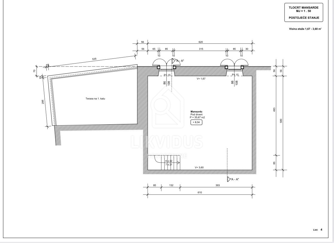 Hiša Vodnjan, 143,38m2