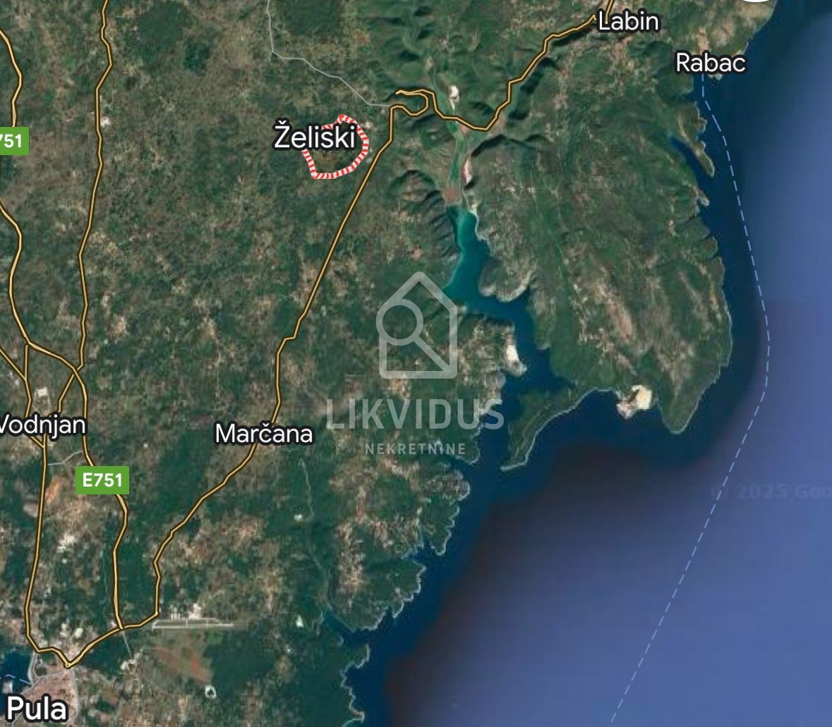 Zemljišče Želiski, Barban, 6.411m2