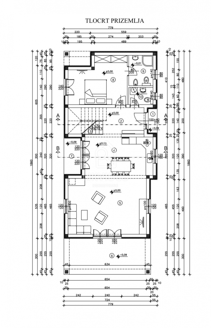 Hiša Kršete, Buje, 172,31m2