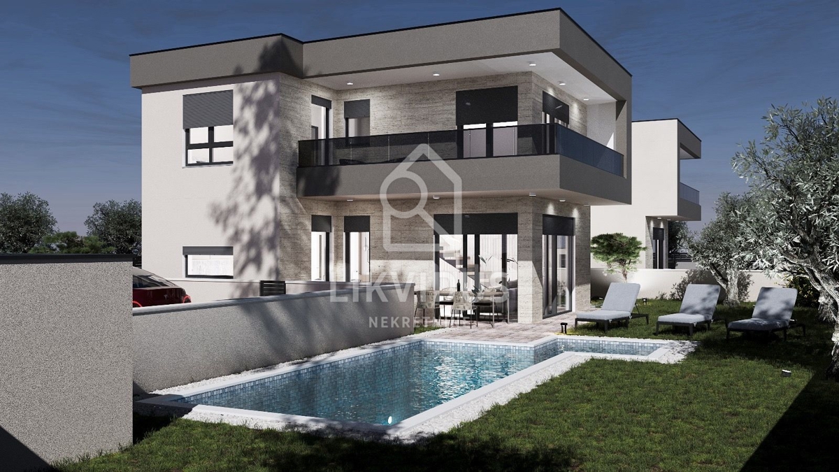 Hiša Medulin, 146,43m2