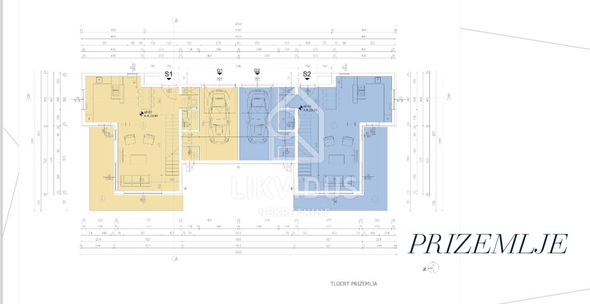 Hiša Medulin, 146,43m2