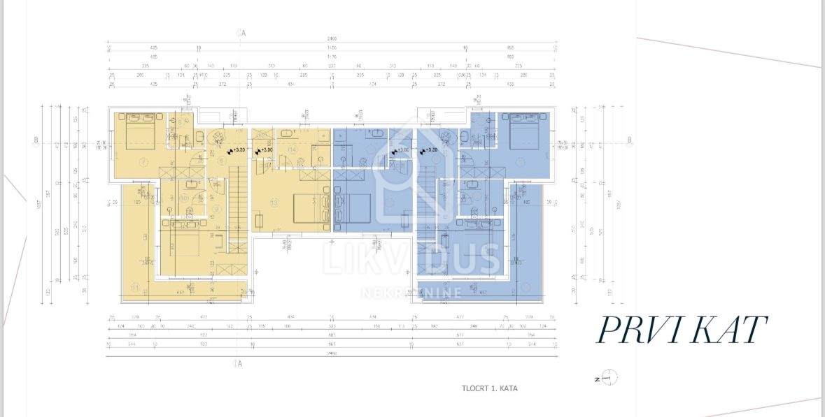 Hiša Medulin, 146,43m2