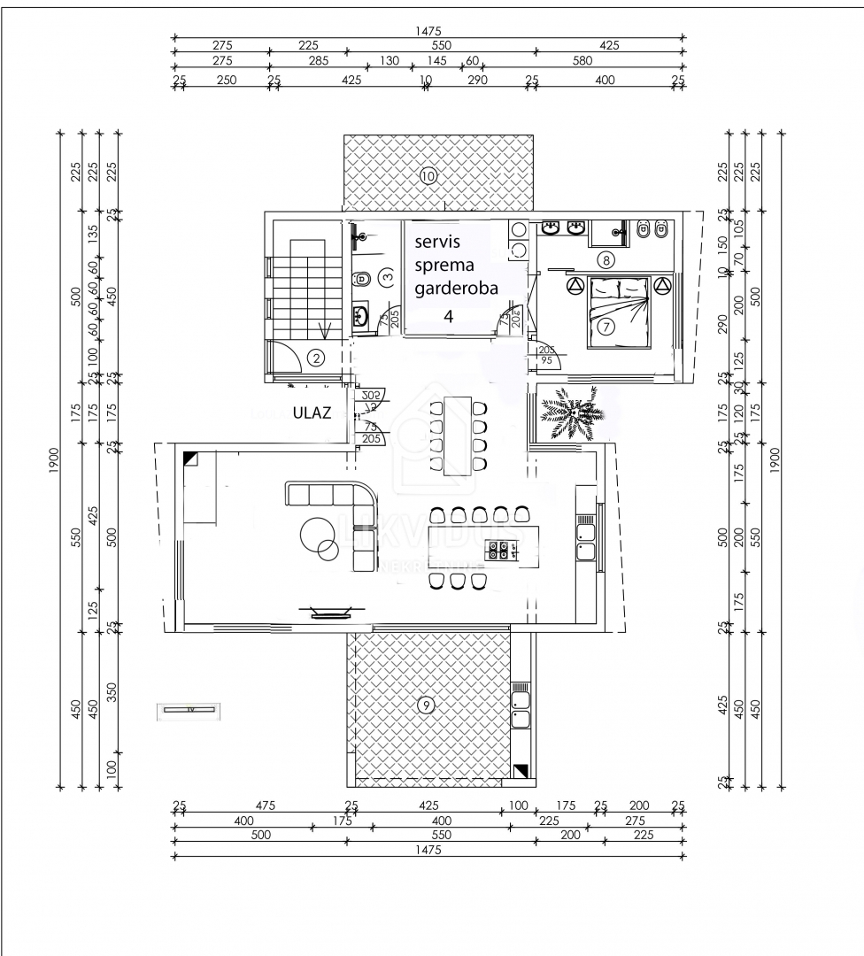 Zemljišče Štokovci, Svetvinčenat, 4.060m2