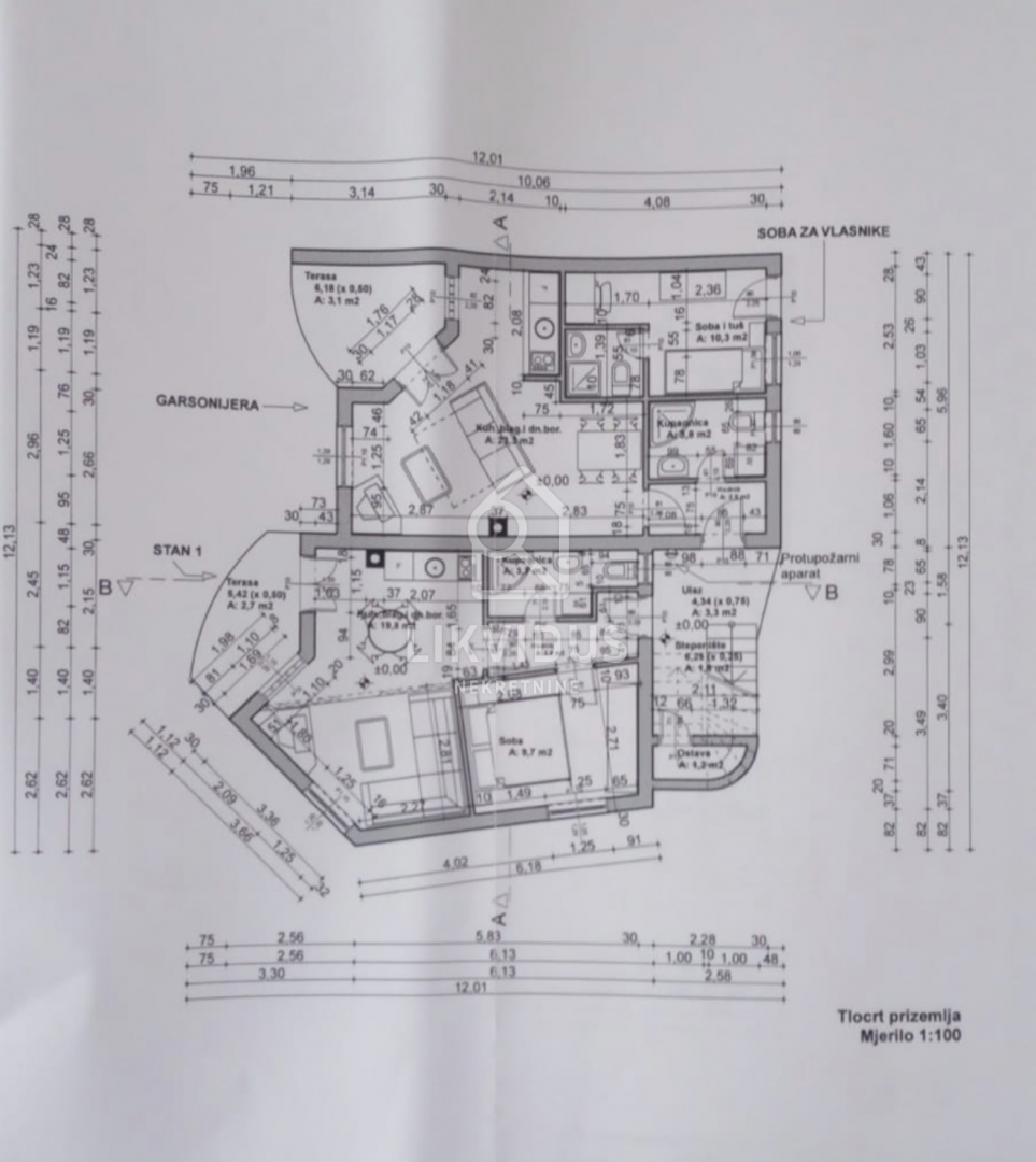 Zemljišče Medulin, 321m2