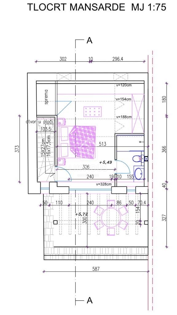Hiša Žbandaj, Poreč, 162m2