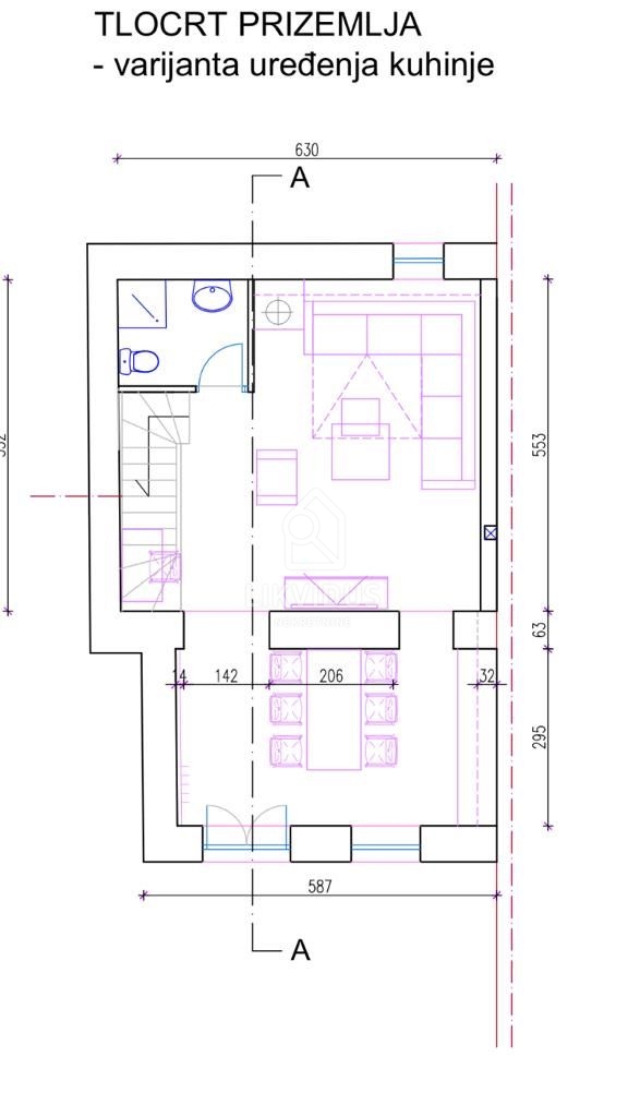 Hiša Žbandaj, Poreč, 162m2