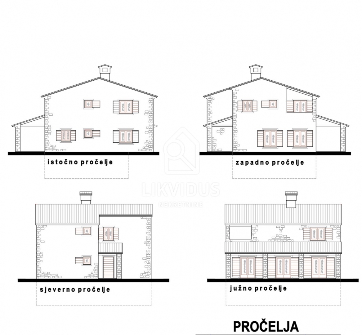 Hiša Štokovci, Svetvinčenat, 294m2