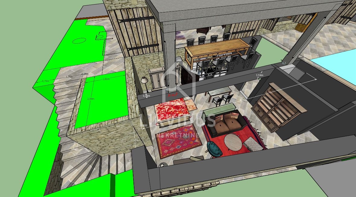 Zemljišče Oprtalj, 600m2