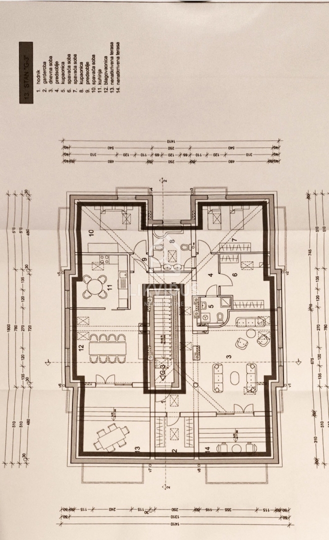 Stanovanje Medulin, 191,69m2