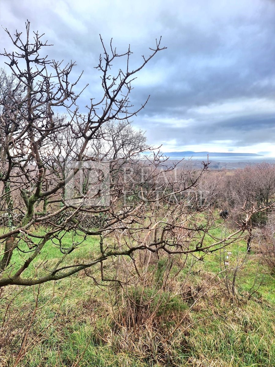 ŠMRIKA - gradbena parcela s pogledom na morje