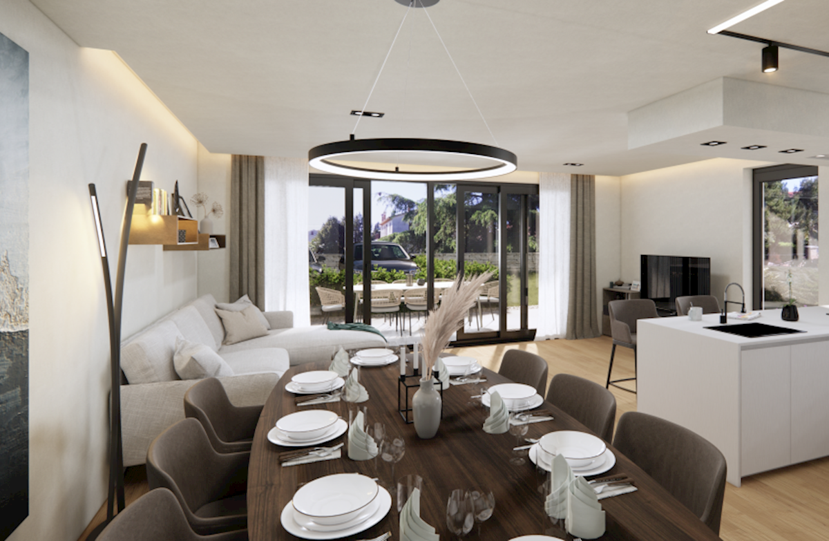 Rovinj - pritlični apartma z vrtom