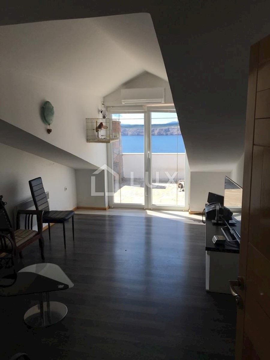JADRANOVO - penthouse, pogled na morje