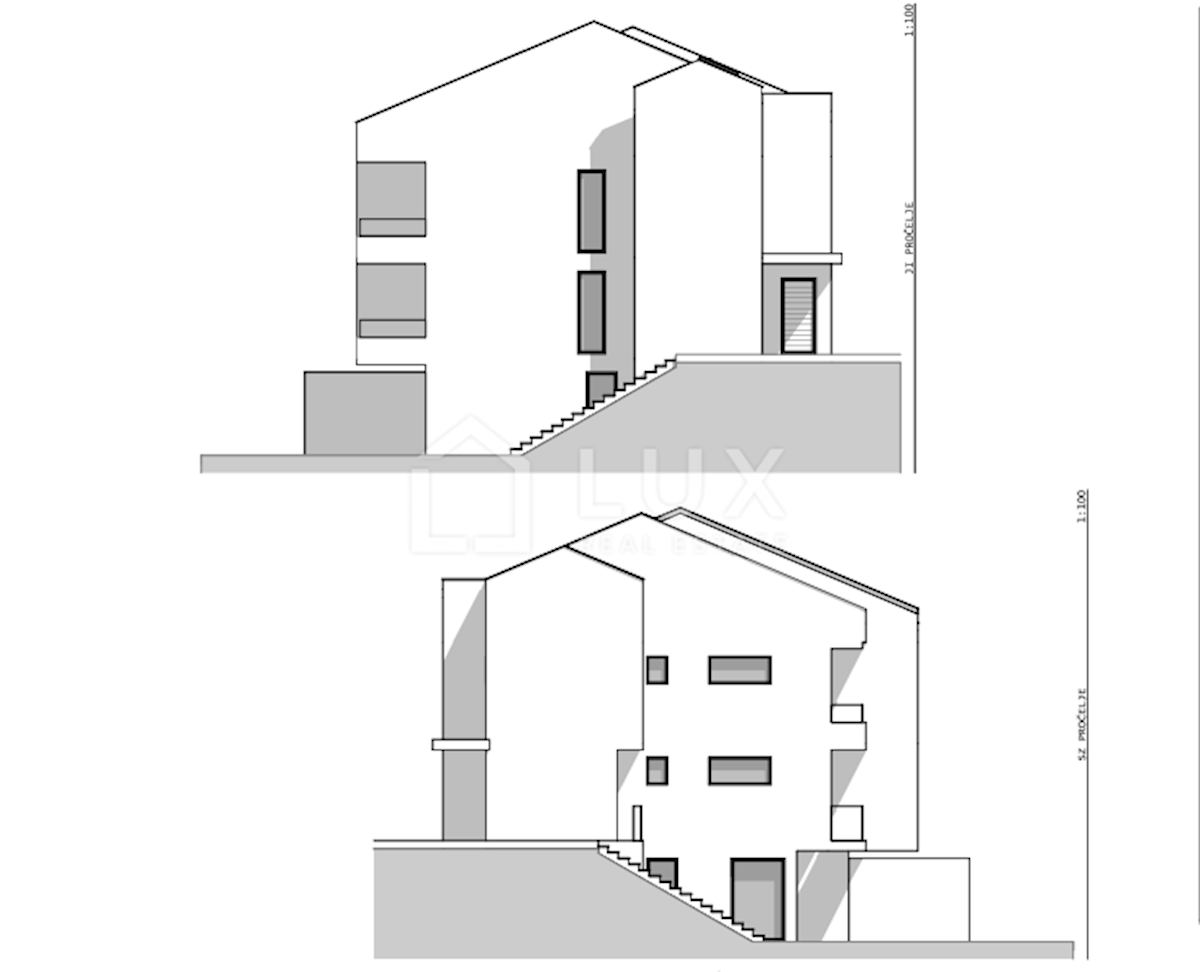 DRAMALJ - dvoetažno stanovanje 152m2, novogradnja
