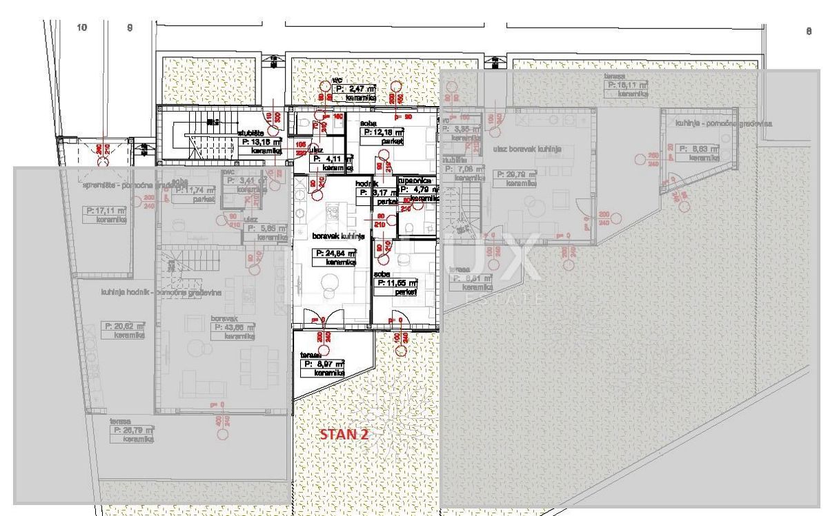 POVILE - dvoetažno stanovanje 108m2