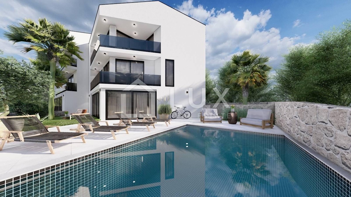 ŠILO - penthouse v novogradnji, 150m do morja