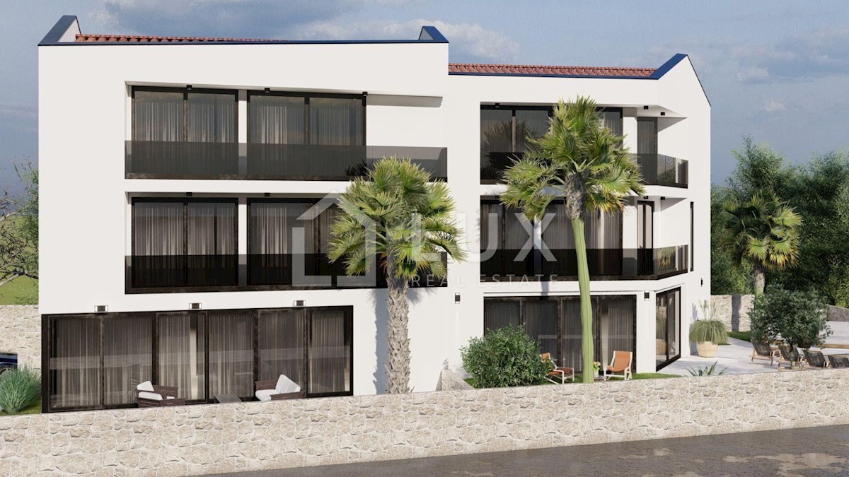 ŠILO - penthouse v novogradnji, 150m do morja