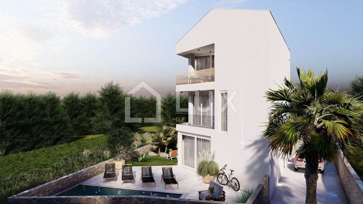 ŠILO - penthouse v novogradnji, 150m do morja