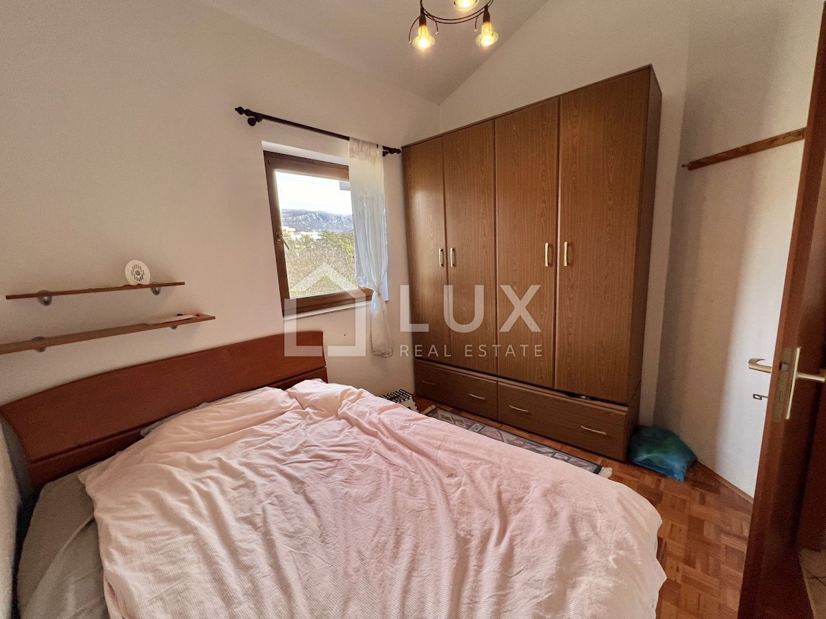 CRIKVENICA - dvosobni apartma 42m2, pogled na morje
