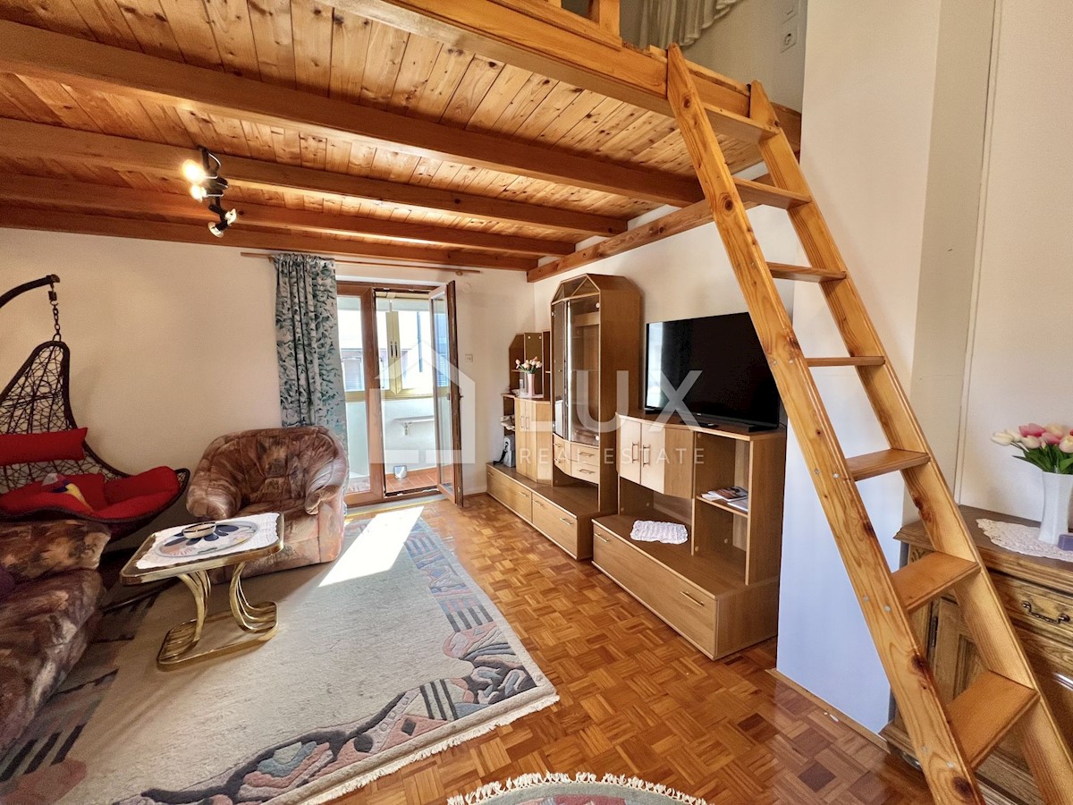 CRIKVENICA - dvosobni apartma 42m2, pogled na morje