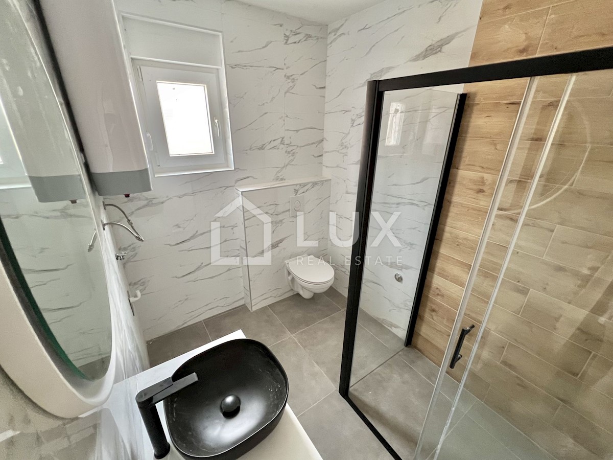 CRIKVENICA - novogradnja, apartma 122m2, pogled na morje