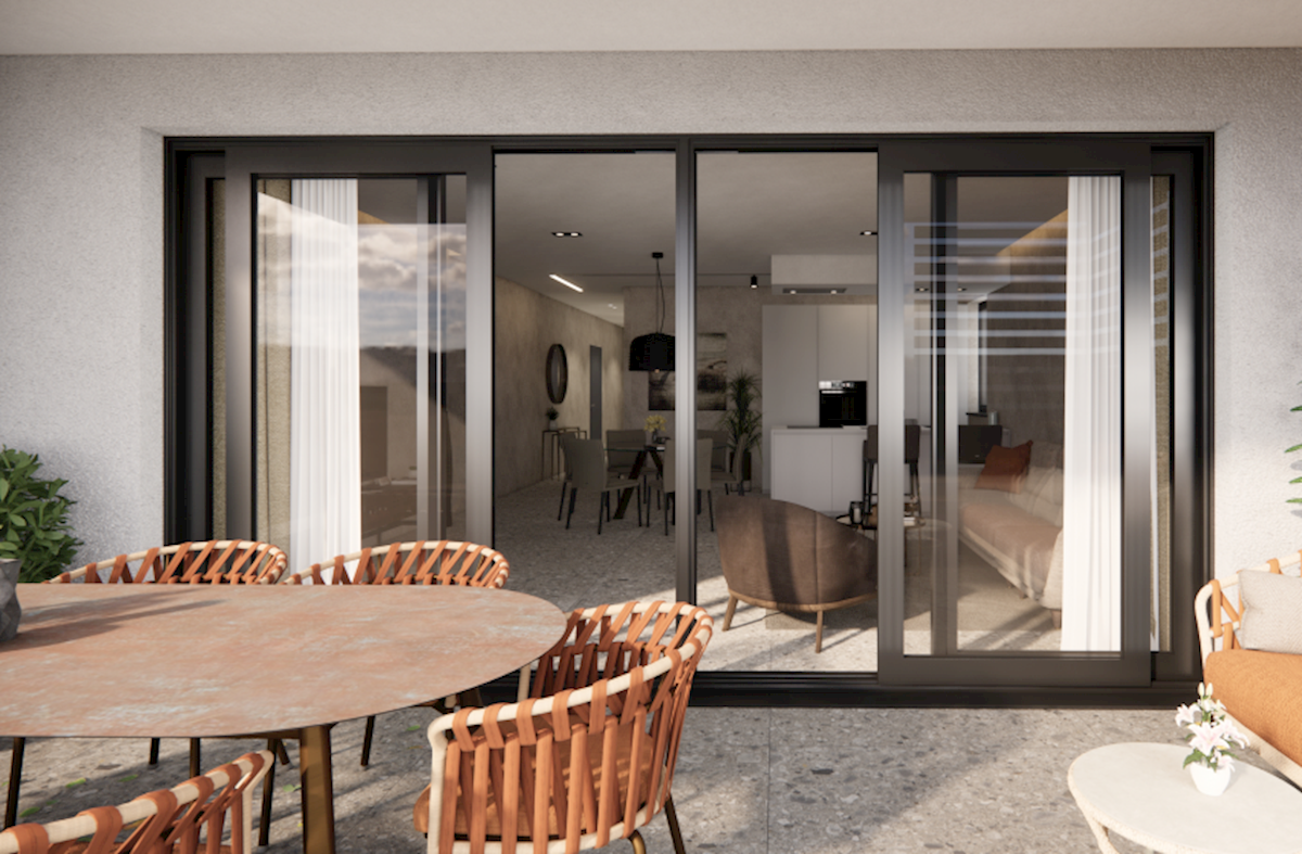 ROVINJ - penthouse v moderni novogradnji s strešno teraso