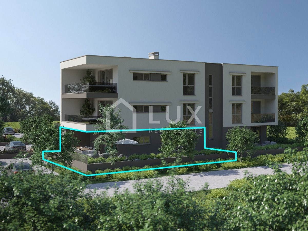PEROJ - pritličje 101,22m2 + vrt, novogradnja