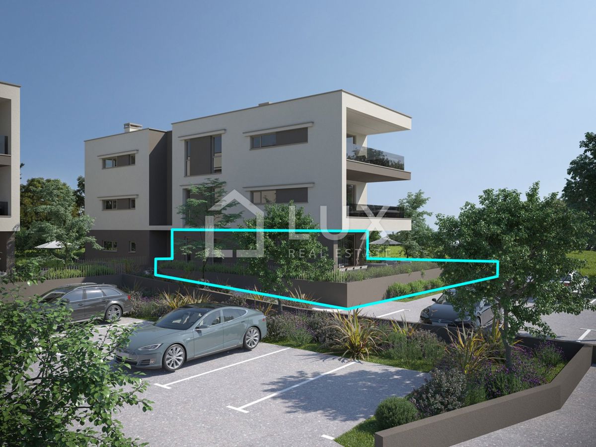 PEROJ - pritličje 101,22m2 + vrt, novogradnja
