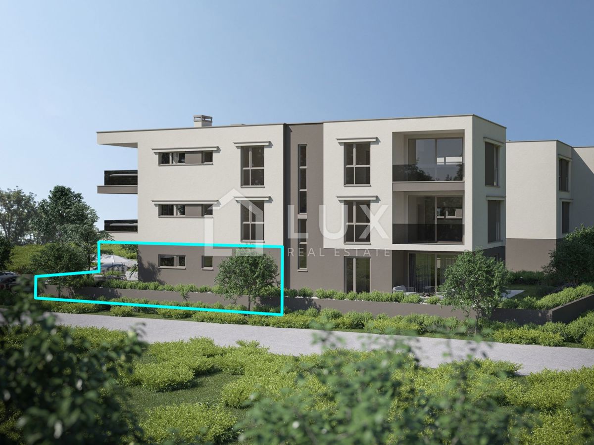 PEROJ - pritličje 101,22m2 + vrt, novogradnja