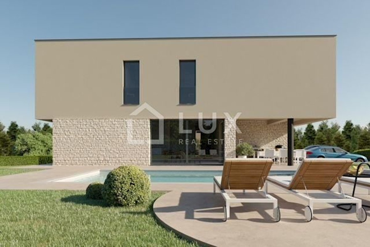 POREČ - moderna vila z bazenom, vrt 720m2
