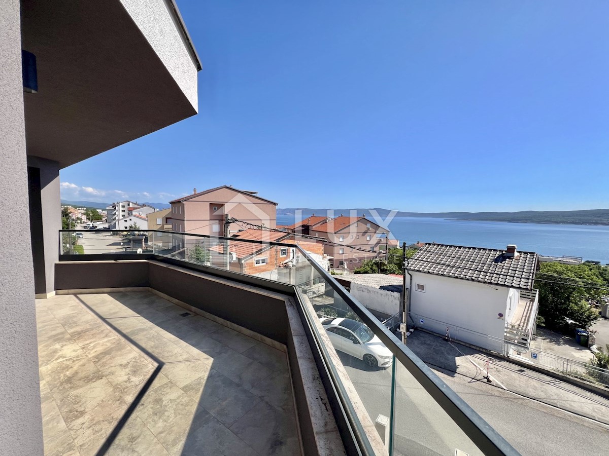 CRIKVENICA - stanovanje 70m2, novogradnja