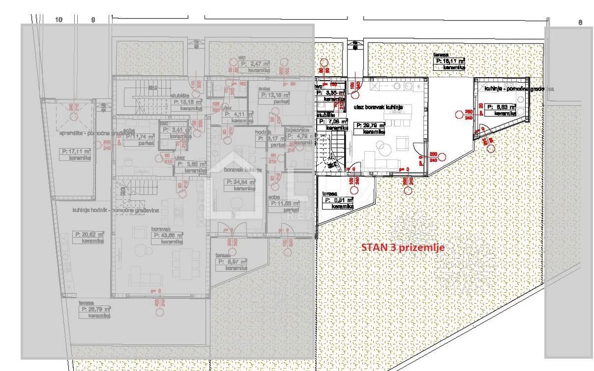 POVILE - stanovanje 81m2, 2. nadstropje, novogradnja
