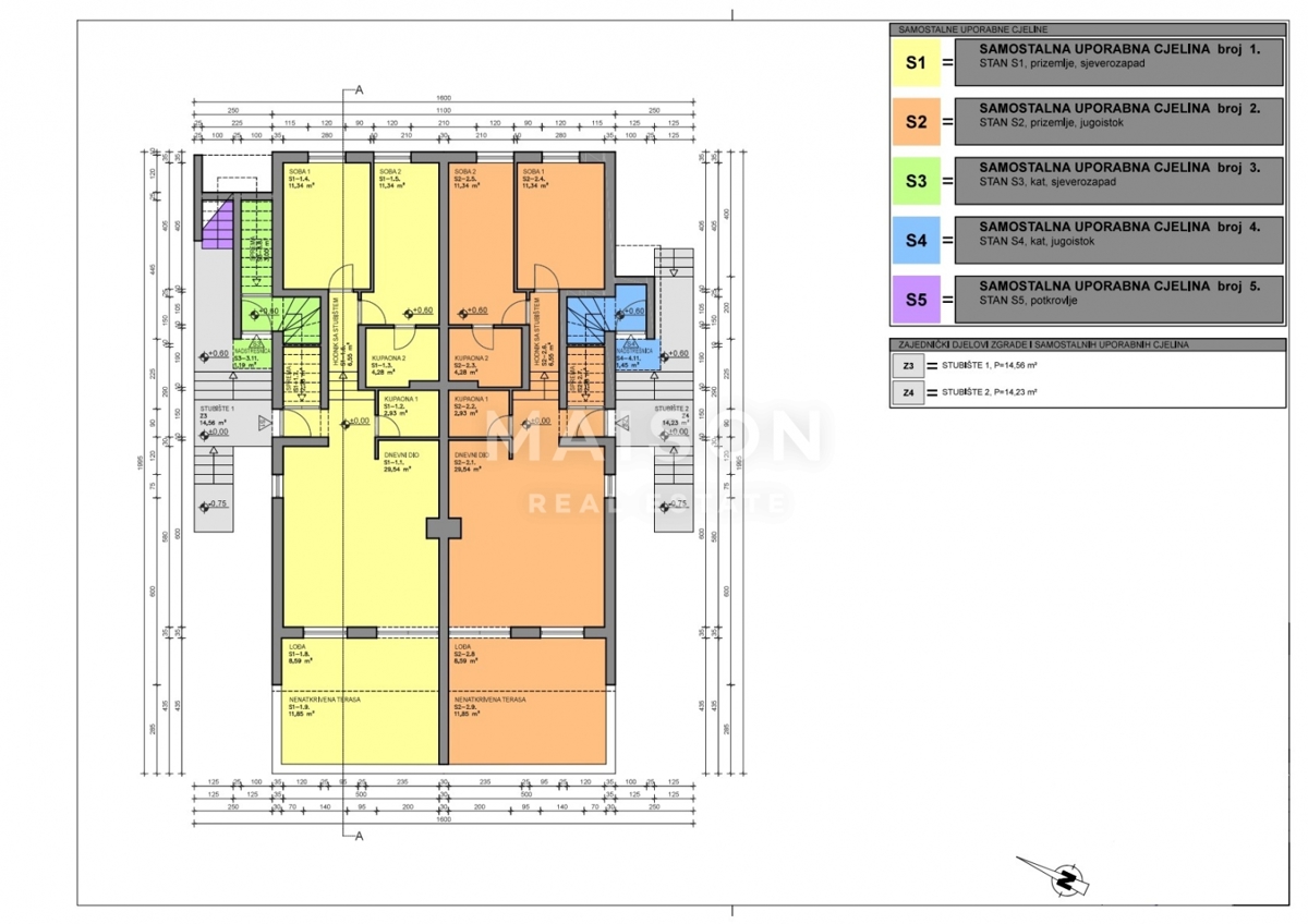 Apartma Mandre, Kolan, 99,51m2