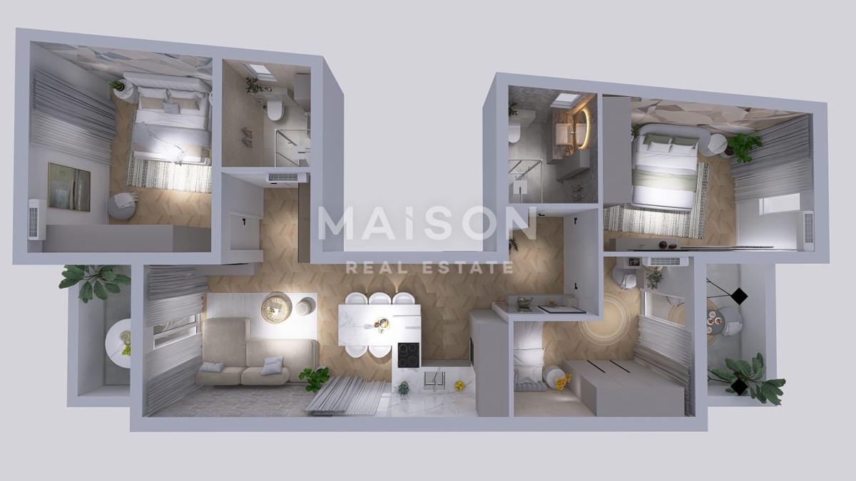 Apartma Mandre, Kolan, 117m2