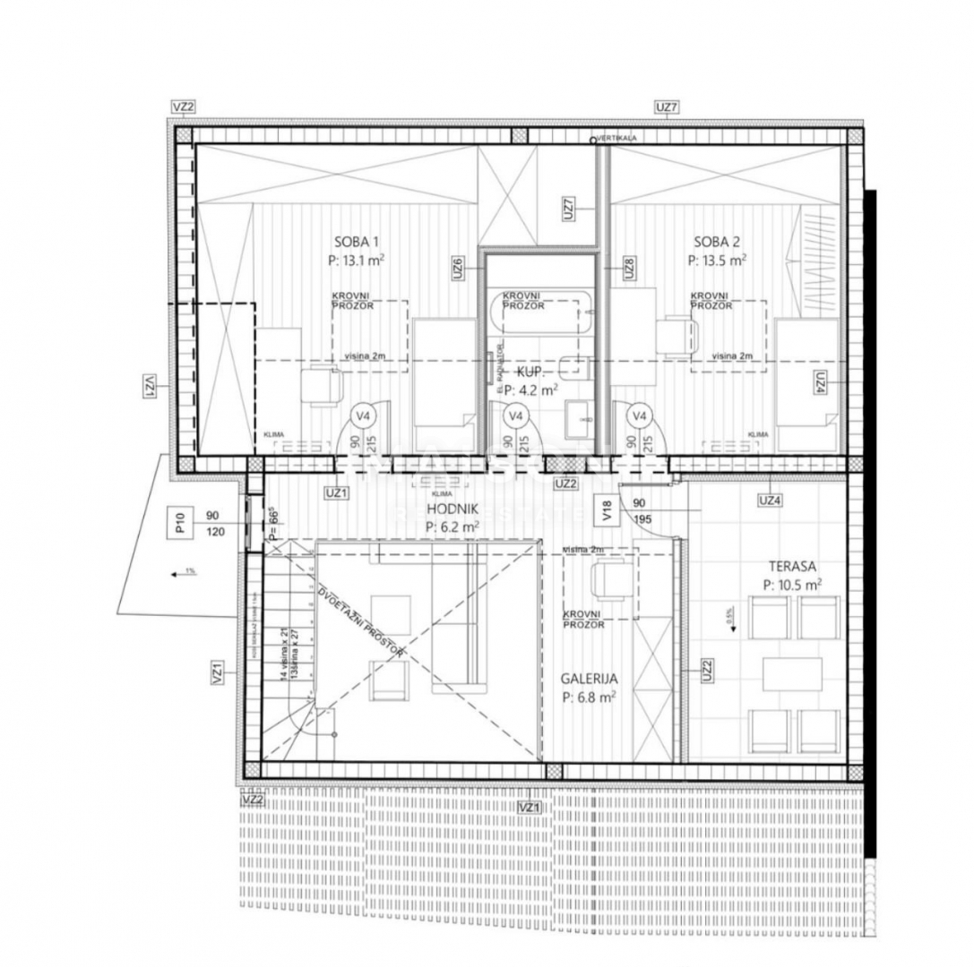 Stanovanje Trsat, Rijeka, 134,10m2