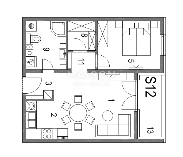 Stanovanje Klinča Sela, 5.725m2