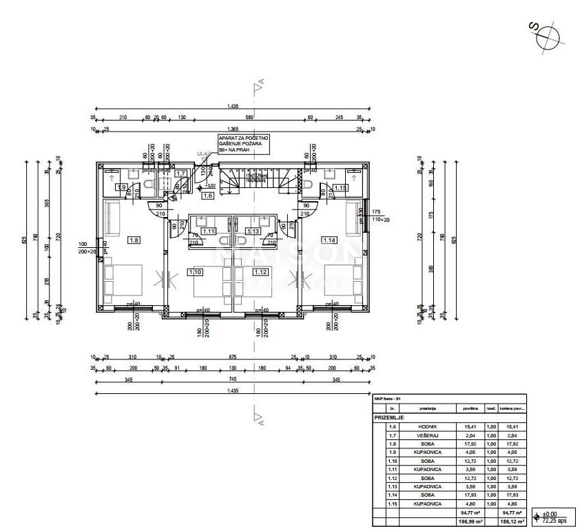 Zemljišče Crikvenica, 572m2