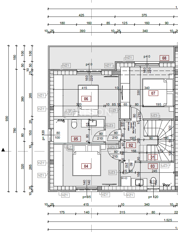 Hiša Malinska, Malinska-Dubašnica, 109m2