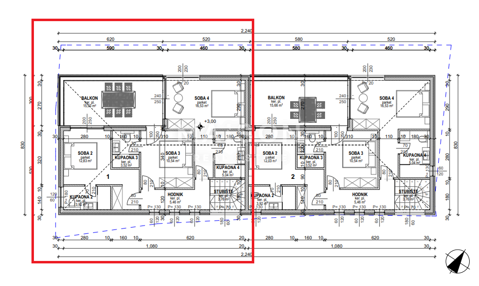 Hiša Malinska, Malinska-Dubašnica, 170m2