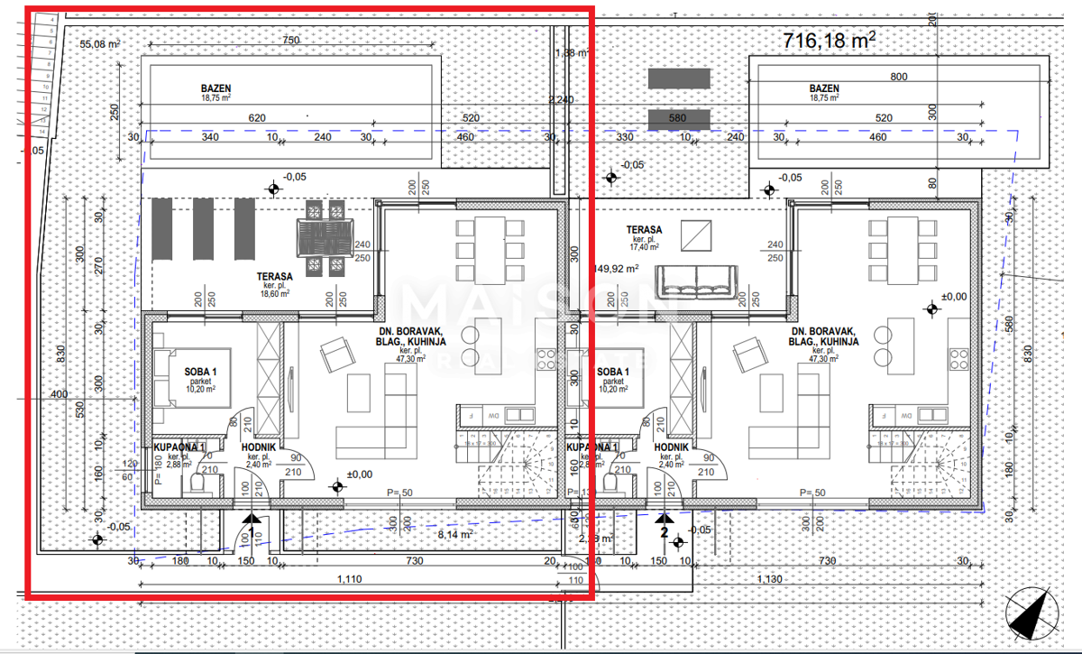 Hiša Malinska, Malinska-Dubašnica, 170m2