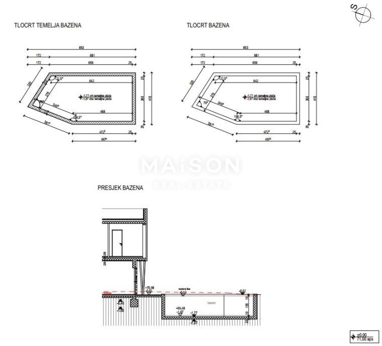 Zemljišče Crikvenica, 627m2