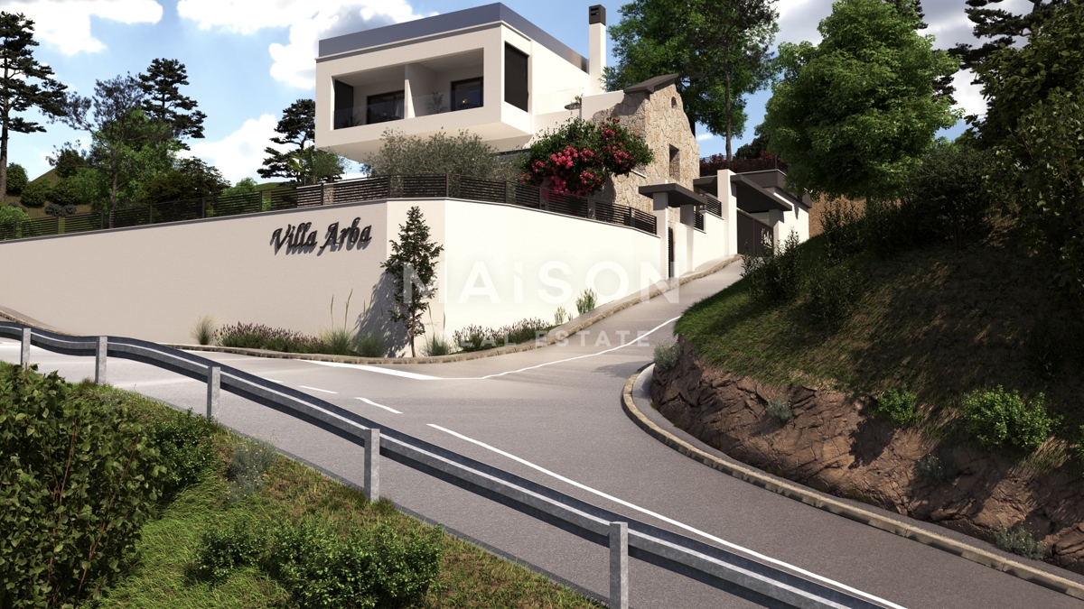 Rab Kampor – Ekskluzivno zemljišče s gradbenim dovoljenjem