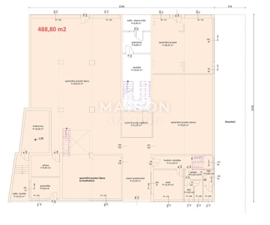 Poslovni prostor Centar, Rijeka, 1.179,68m2