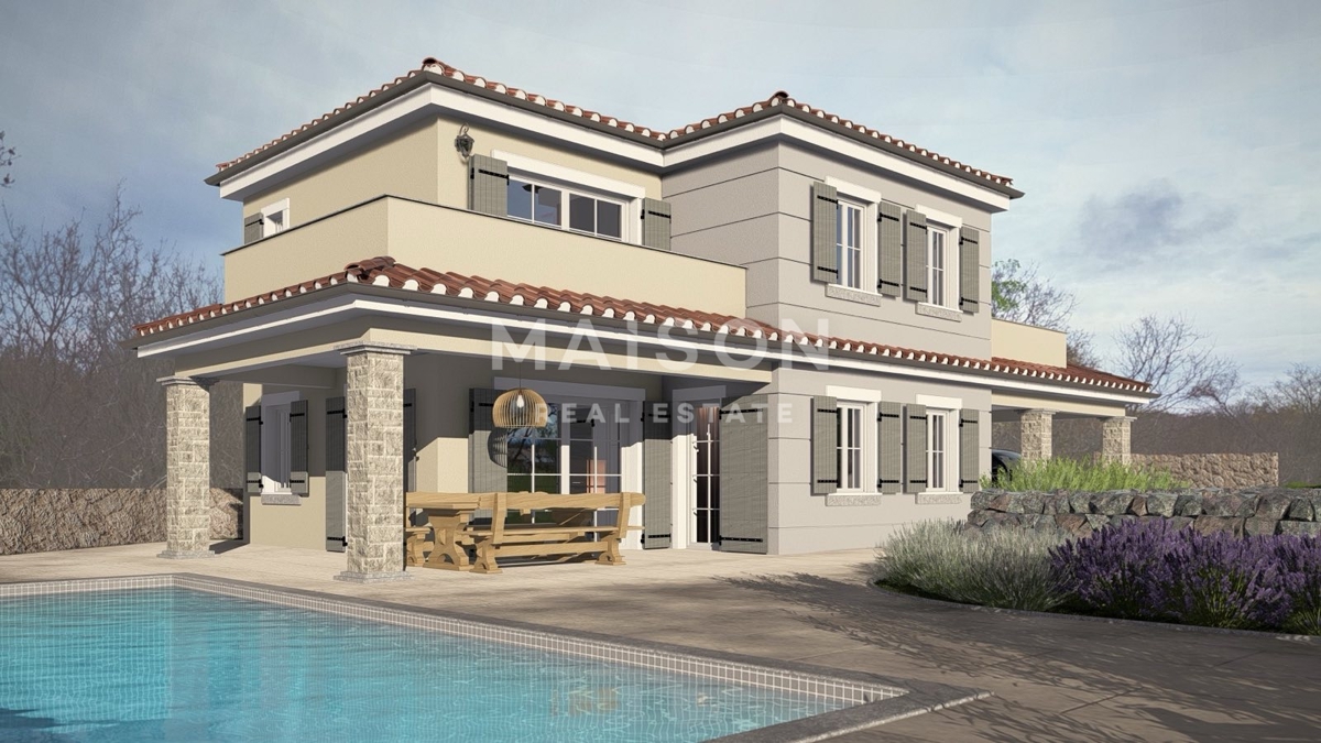 Zemljište s pravomoćnom građevinskom dozvolom otok Krk