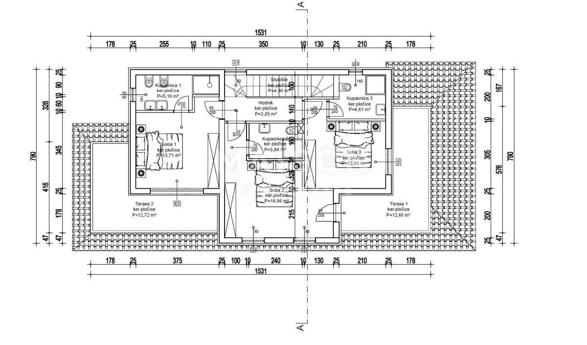 Zemljište s pravomoćnom građevinskom dozvolom otok Krk