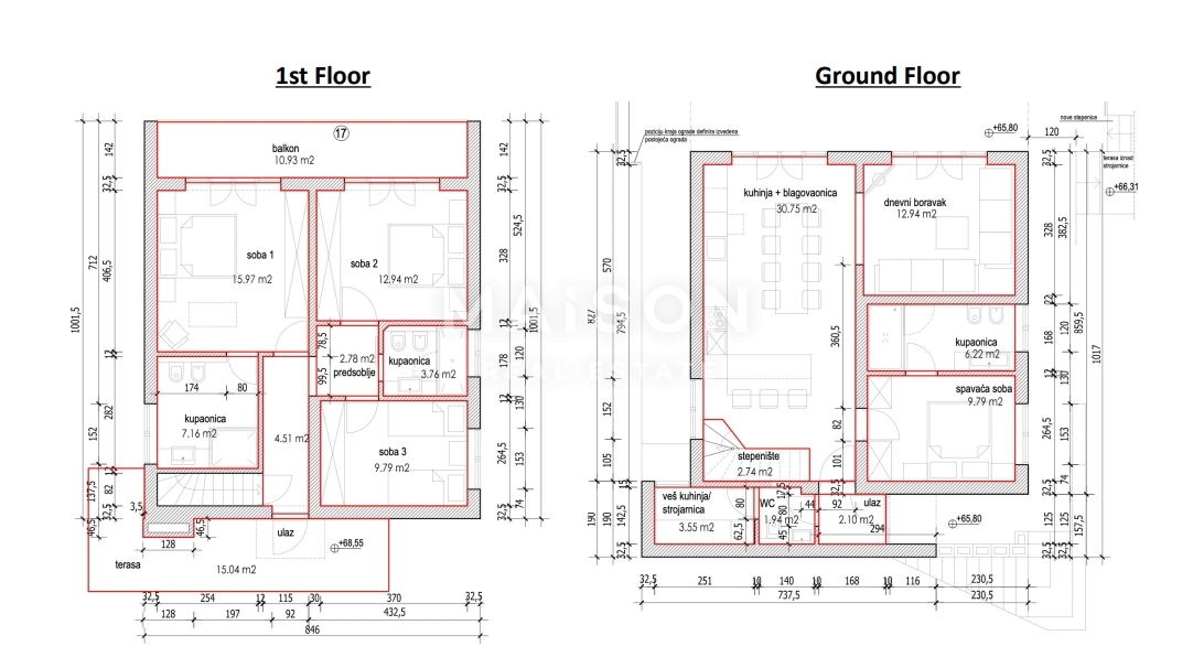 Vila Kosićevo, Opatija, 292,50m2
