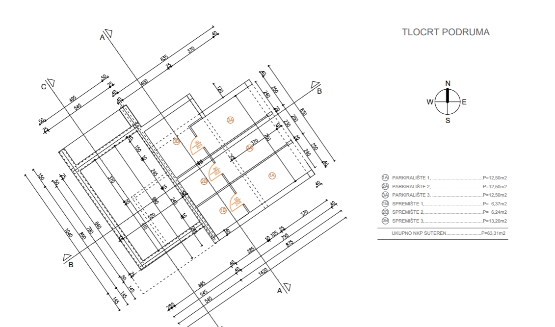 Stanovanje Žegoti, Kastav, 91,98m2
